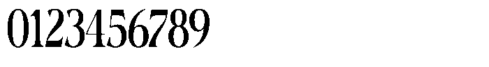 Actualis Light Condensed Font OTHER CHARS