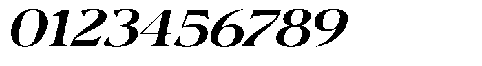 Actualis Light Expanded Italic Font OTHER CHARS