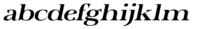 Actualis Light Expanded Italic FONT