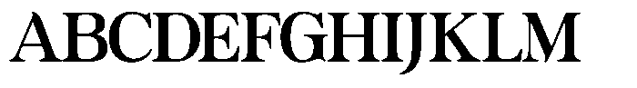 Actualis Medium Font UPPERCASE