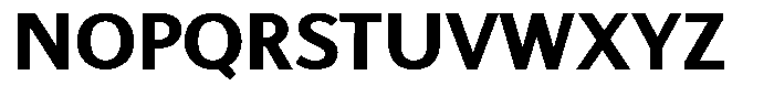 Actuarius Black Font UPPERCASE