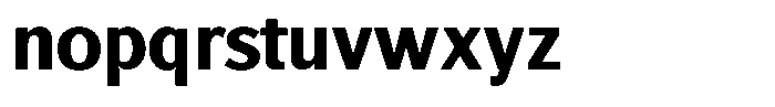 Actuarius Black Font LOWERCASE