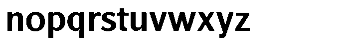 Actuarius Bold Font LOWERCASE