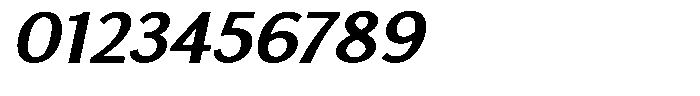 Actuarius Extra Bold Italic Font OTHER CHARS