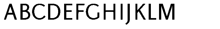 Actuarius Extra Light Font UPPERCASE