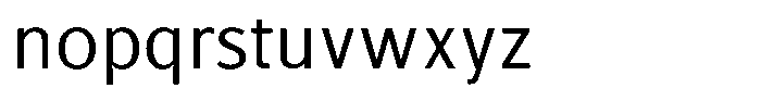 Actuarius Extra Light Font LOWERCASE