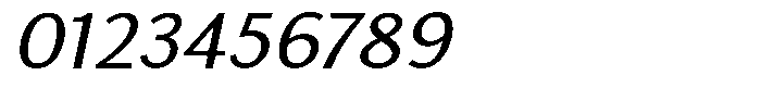 Actuarius Light Italic Font OTHER CHARS
