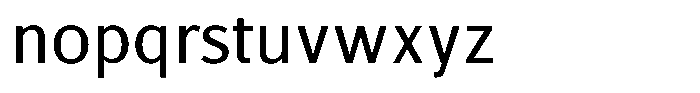 Actuarius Light Font LOWERCASE