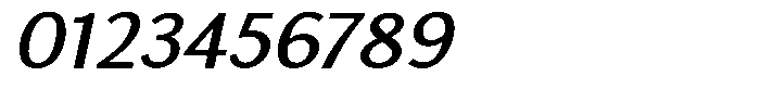 Actuarius Medium Italic Font OTHER CHARS