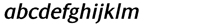 Actuarius Medium Italic FONT