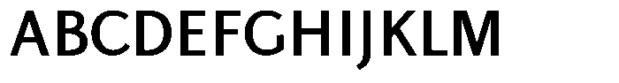 Actuarius Medium Font UPPERCASE