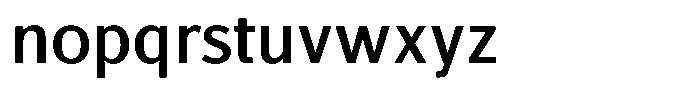Actuarius Medium Font LOWERCASE