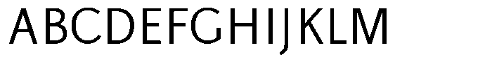 Actuarius Thin Font UPPERCASE