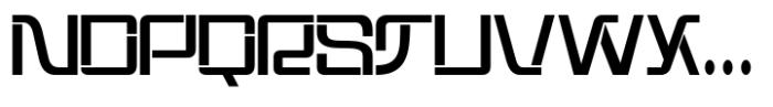 Actuatech Medium Font UPPERCASE