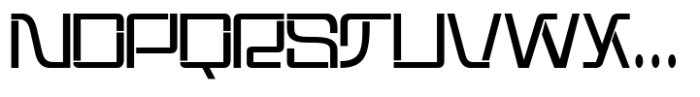 Actuatech Regular Font UPPERCASE