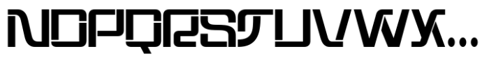Actuatech Semi Bold Font UPPERCASE