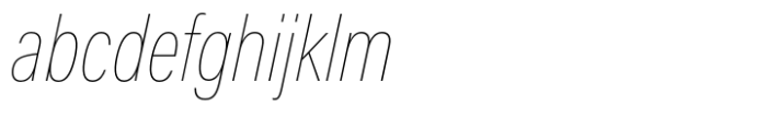 Acumin Pro Condensed Thin Italic FONT