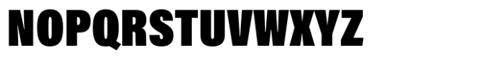 Acumin Pro Condensed Ultra Black Font UPPERCASE