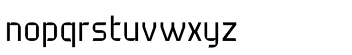 Acure Regular Font LOWERCASE