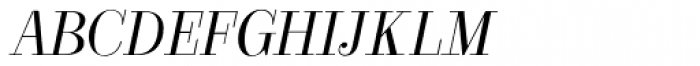 Acustica Caps Italic Font LOWERCASE