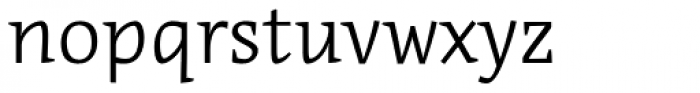 Acuta Thin Font LOWERCASE