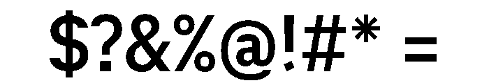 ACE Narrow Instance Font OTHER CHARS