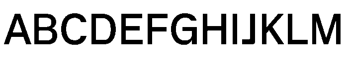 ACE Narrow Instance Font UPPERCASE