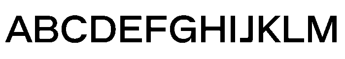 ACE Regular Instance Font UPPERCASE