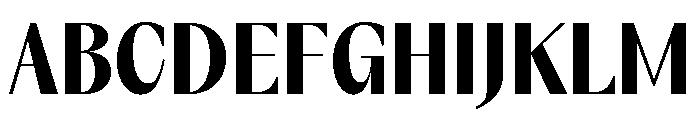 Acma Extrabold Font UPPERCASE