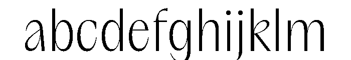 Acma Extralight FONT