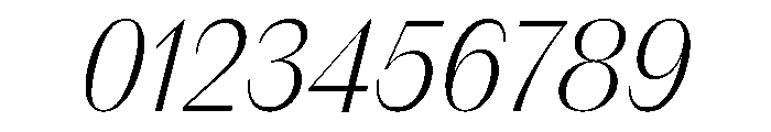 Acma Italic Font OTHER CHARS