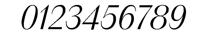 Acma Light Italic Font OTHER CHARS