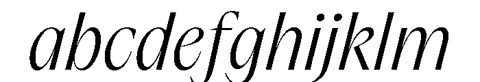 Acma Light Italic FONT