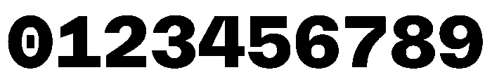 AcrylicBETA10 Black Instance 2fcdd98b Font OTHER CHARS
