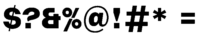 AcrylicBETA10 Black Instance 7b351e3f Font OTHER CHARS