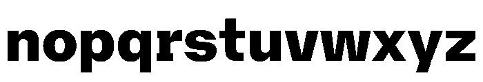 AcrylicBETA10 Black Instance 7b351e3f Font LOWERCASE
