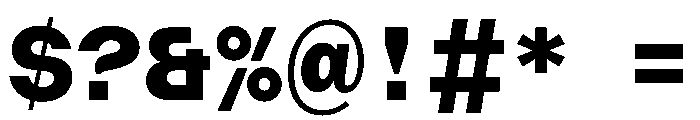 AcrylicBETA10 Black Instance 98fd9ee3 Font OTHER CHARS