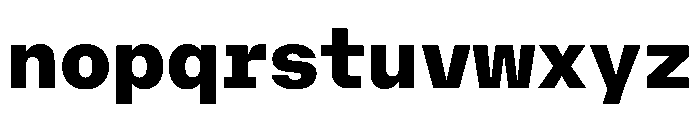 AcrylicBETA10 Black Instance 98fd9ee3 Font LOWERCASE