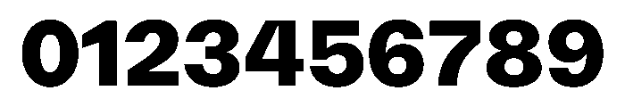 AcrylicBETA10 Black Instance Font OTHER CHARS