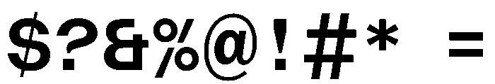 AcrylicBETA10 Bold Instance C69c6f2f Font OTHER CHARS