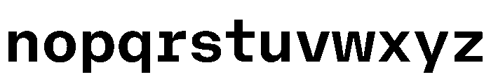 AcrylicBETA10 Bold Instance C69c6f2f Font LOWERCASE
