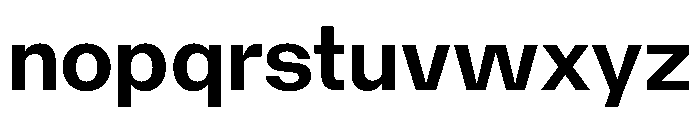 AcrylicBETA10 Bold Instance Font LOWERCASE