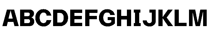 AcrylicBETA10 Heavy Instance 2a7e92c8 Font UPPERCASE