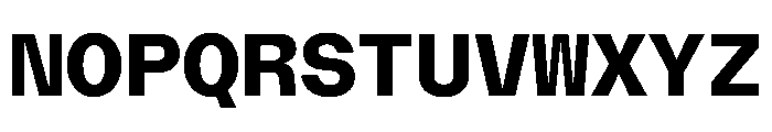 AcrylicBETA10 Heavy Instance 8063837b Font UPPERCASE