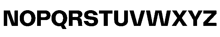 AcrylicBETA10 Heavy Instance Font UPPERCASE