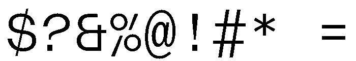 AcrylicBETA10 Light Instance 153cab5b Font OTHER CHARS