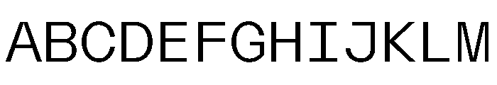 AcrylicBETA10 Light Instance 153cab5b Font UPPERCASE