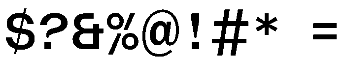 AcrylicBETA10 Medium Instance 6b3652d8 Font OTHER CHARS