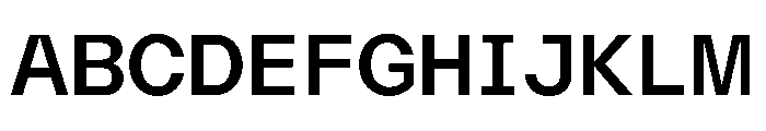 AcrylicBETA10 Medium Instance 6b3652d8 Font UPPERCASE