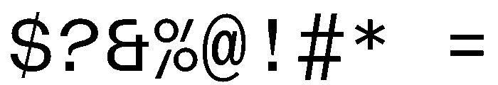 AcrylicBETA10 Regular Instance B07f9a08 Font OTHER CHARS